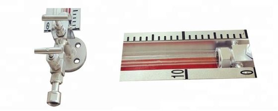 Direction réglable à lecture directe d'observation d'indicateur de niveau de tube de verre avec l'indicateur de niveau en verre latéral