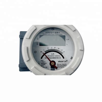 Connexion de bride de compteur de débit de gaz de rotamètre de taux de débit faible pour industriel