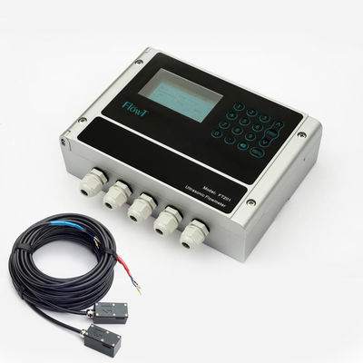 Mètre ultrasonique portatif de l'écoulement d'eau DN6000 de l'exactitude 0,5%