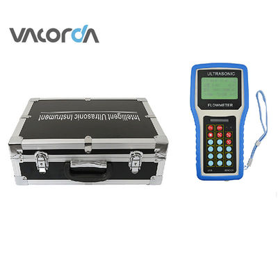 Compteur du débit 12VDC ultrasonique avec le résistant à l'eau de chaîne de l'écoulement 0.03m/s-5.00m/s