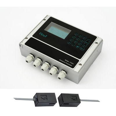 Type ultrasonique 12VDC portatif de Doppler de mètre fixé au mur d'écoulement d'eau