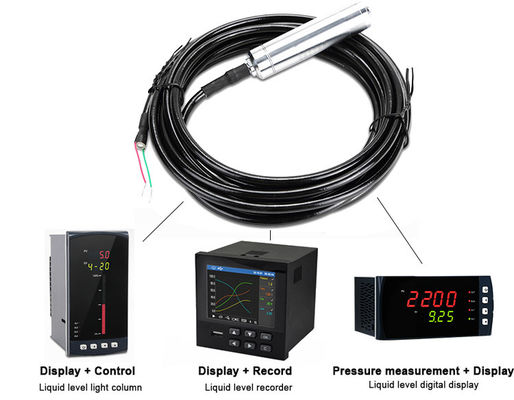 Capteur de niveau hydrostatique liquide de l'eau DN20 de piscine submersible de réservoir