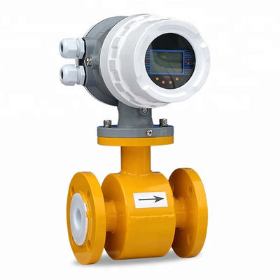 Mètre électromagnétique de l'écoulement d'eau DN10~DN2200 complètement soudé